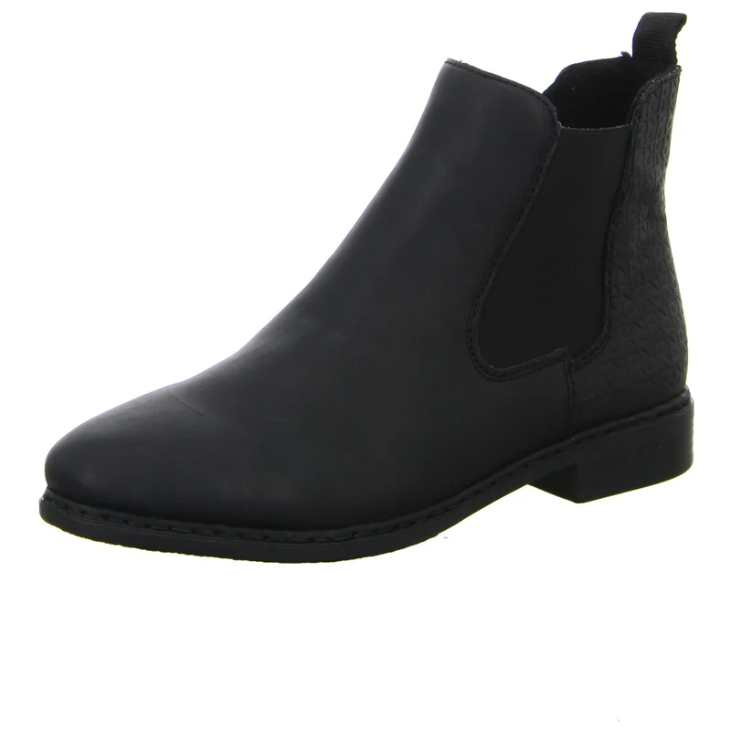 Rieker Schlupf-/Reißverschlußstiefelette Warmfutter bis 35mm Absatz (casual)