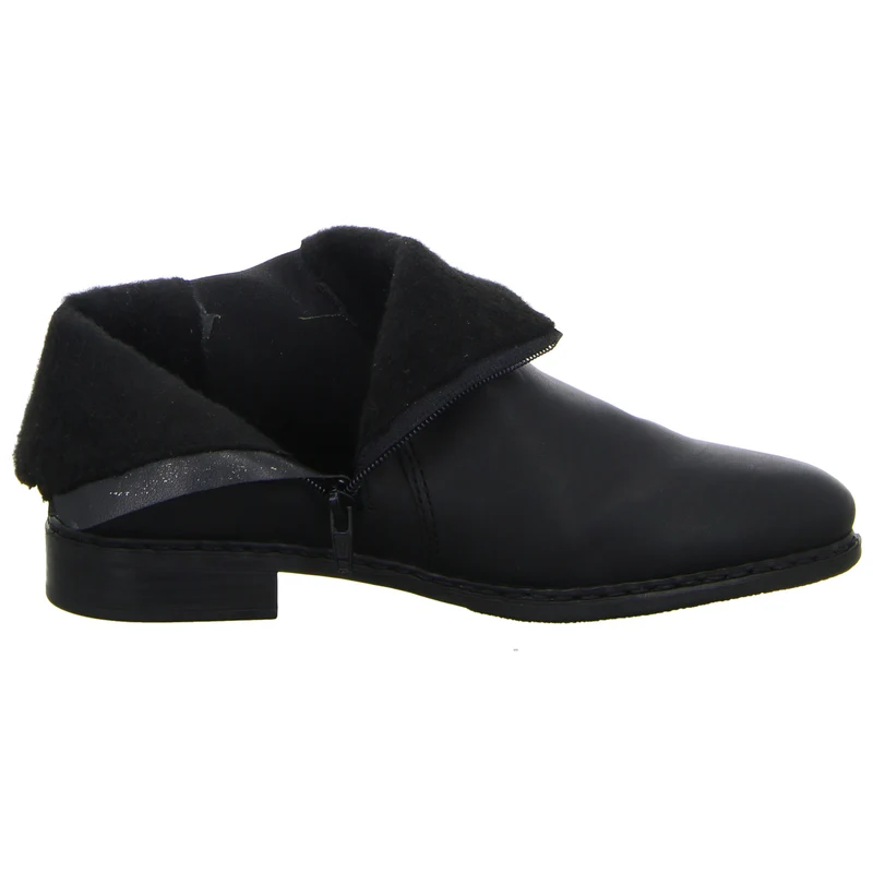 Rieker Schlupf-/Reißverschlußstiefelette Warmfutter bis 35mm Absatz (casual)