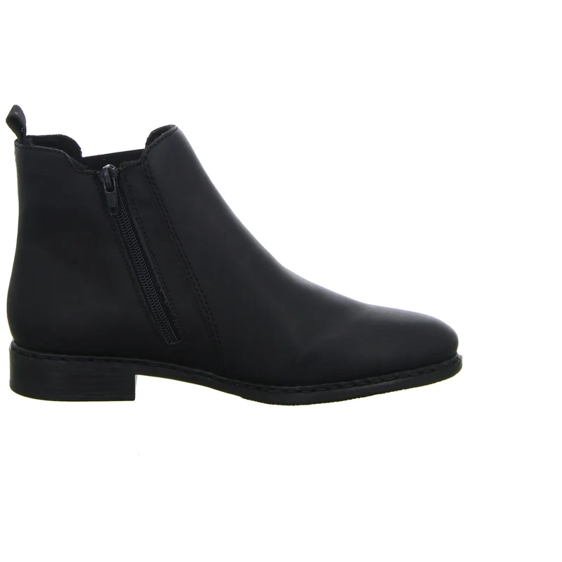 Rieker Schlupf-/Reißverschlußstiefelette Warmfutter bis 35mm Absatz (casual)