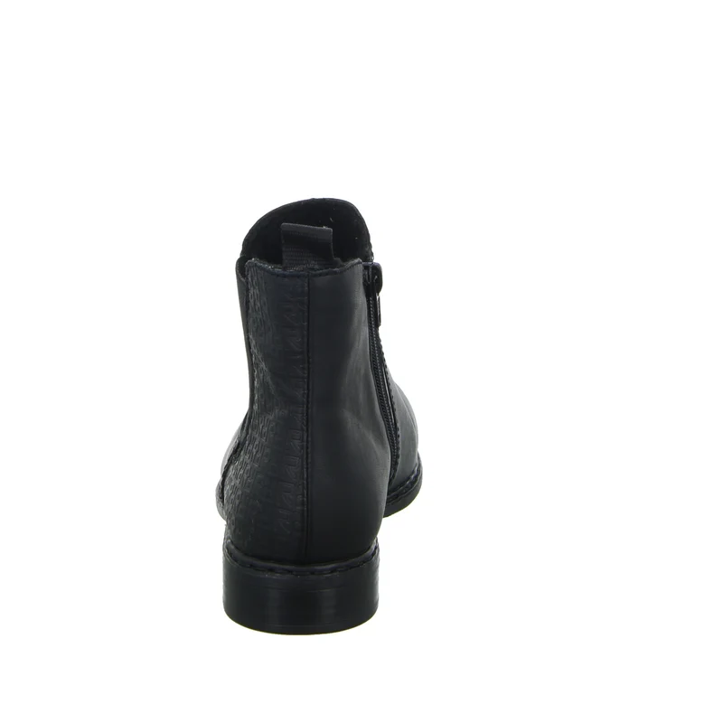 Rieker Schlupf-/Reißverschlußstiefelette Warmfutter bis 35mm Absatz (casual)