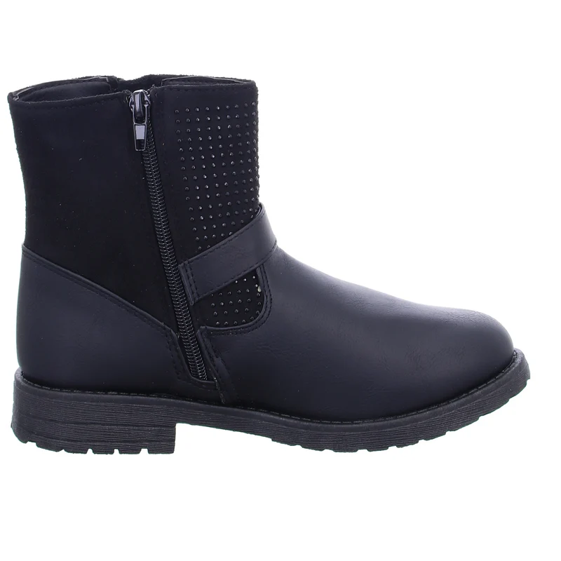 girlZ onlY Schlupf-/Klettstiefelette Warmfutter