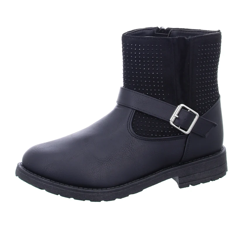 girlZ onlY Schlupf-/Klettstiefelette Warmfutter