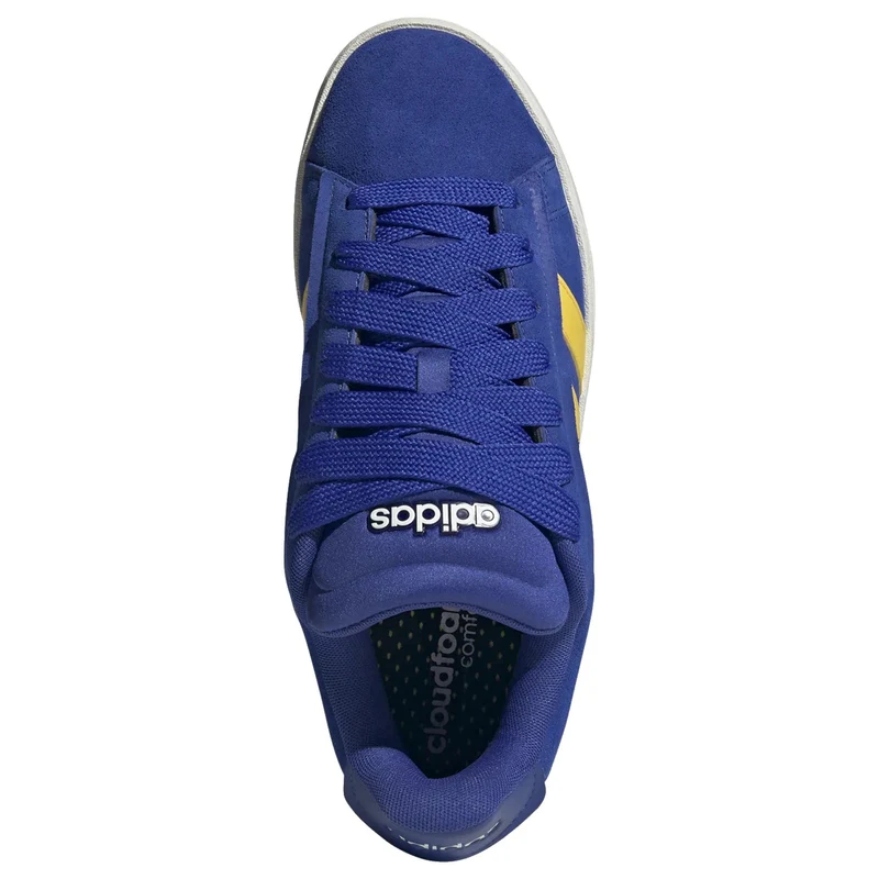adidas Grand Court Alpha 00s Sneaker- Zapato (semi lucid blue/utility yellow/off white, 38 2/3)