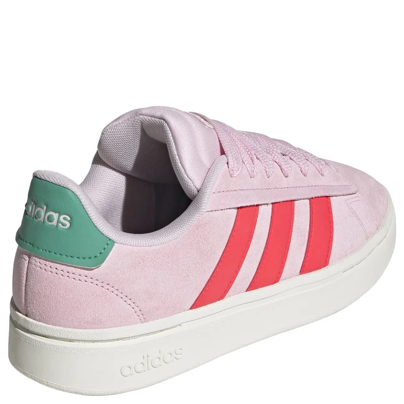 adidas Grand Court Alpha 00s Sneaker - Zapatilla Women (clpink/lucred/cougrn, 38)