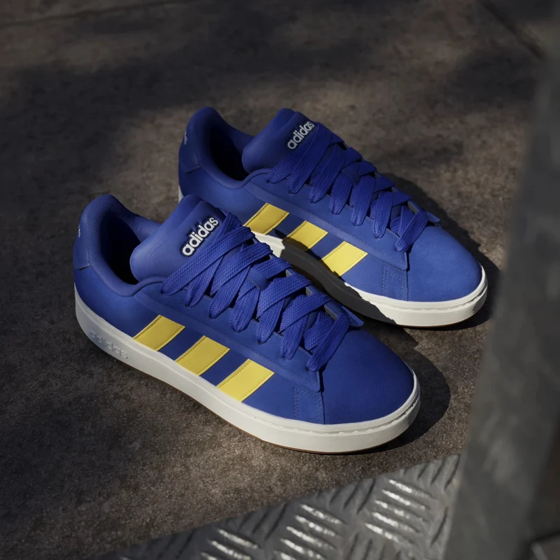 adidas Grand Court Alpha 00s Sneaker - Zapato (selubl/utiyel/owhite, 38)