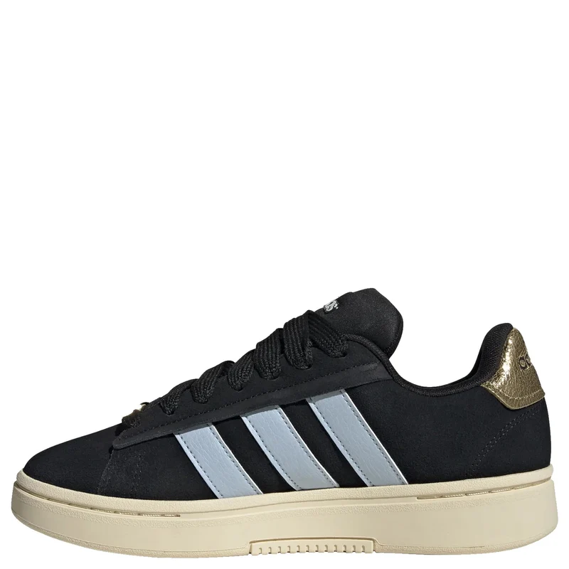 adidas Grand Court Alpha 00s Sneaker - Zapatilla Women (core black/wonder blue/gold met., 38)