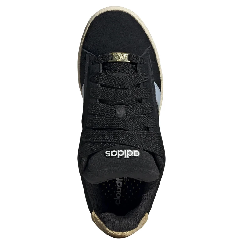adidas Grand Court Alpha 00s Sneaker - Zapatilla Women (core black/wonder blue/gold met., 38)